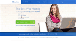 Desktop Screenshot of bleuhost.com